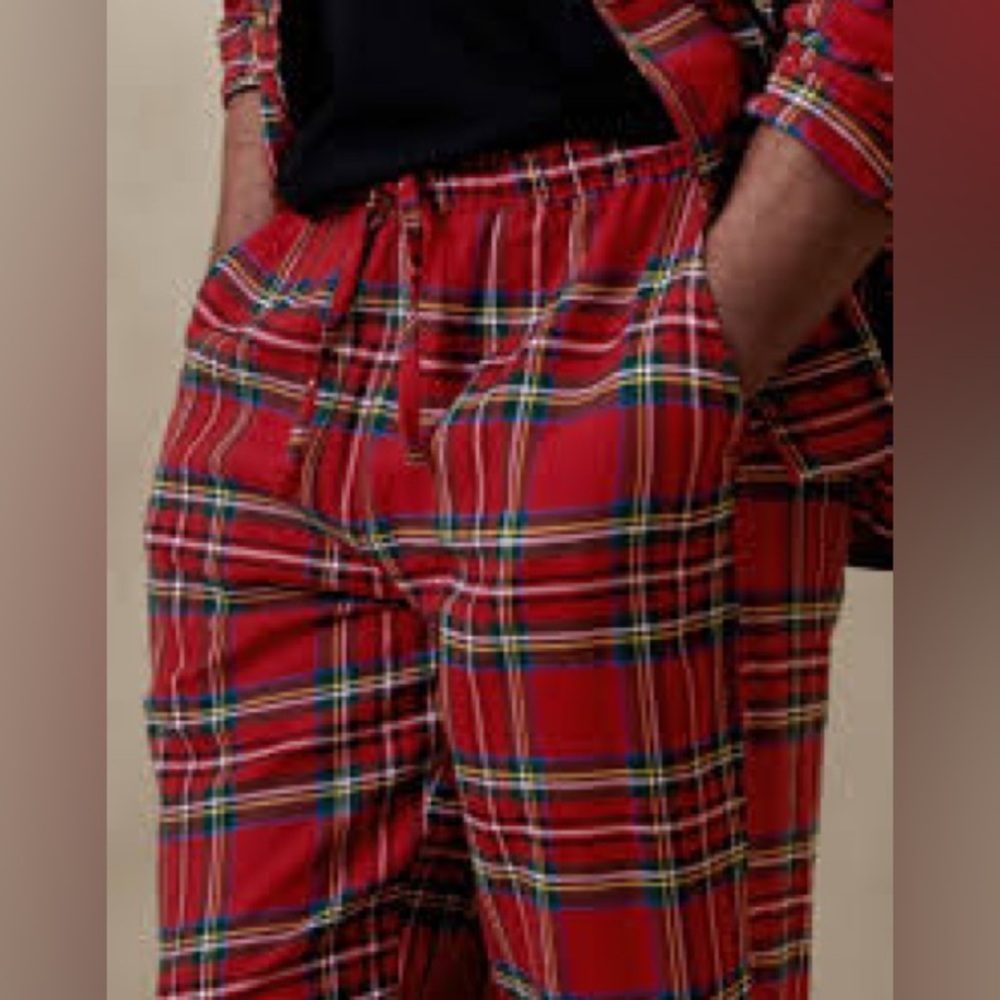 Men's Plaid Pajama Pants